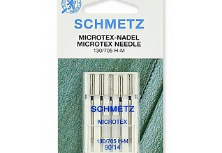 Иглы микротекс (особо острые) SCHMETZ №90