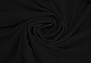 Ткань костюмная Prado Черный (322)