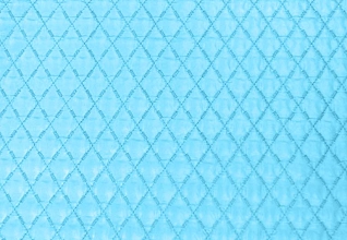 Курточная ткань на синтепоне Голубой попугай (205) ромб 2,5х2,5 см