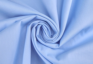 Поплин сорочечный Водный голубой (331) 14-4121