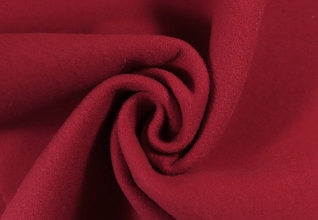 Ткань пальтовая Огненно-красный (148)