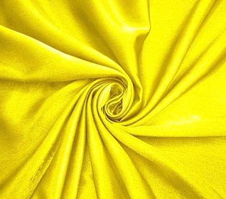 Креп сатин Лимонно желтый (110)
