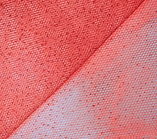 Фатин металлик Яркий красный (162)