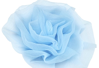 Бант "Цветок" Голубой (средний)