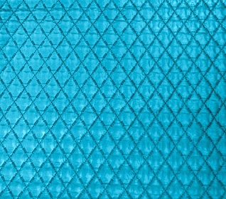 Курточная ткань на синтепоне Голубой топаз (189) ромб 2,5х2,5 см