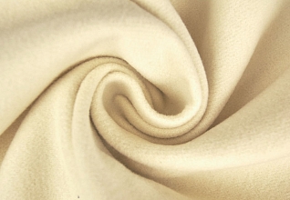 Ткань пальтовая Шелковый белый (306)