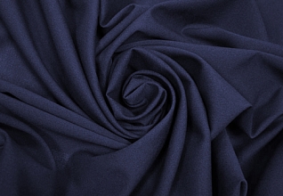 Креп форвард стрейч Темно синий (330)
