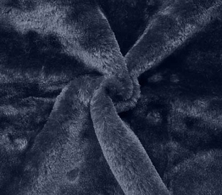 Мех искусственный Темно-синий (330)