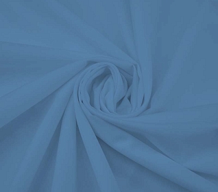 Ткань сорочечная Эфирный синий (191)