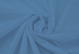 Ткань сорочечная Эфирный синий (191)