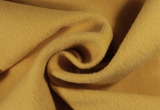 Ткань пальтовая Золото (123)